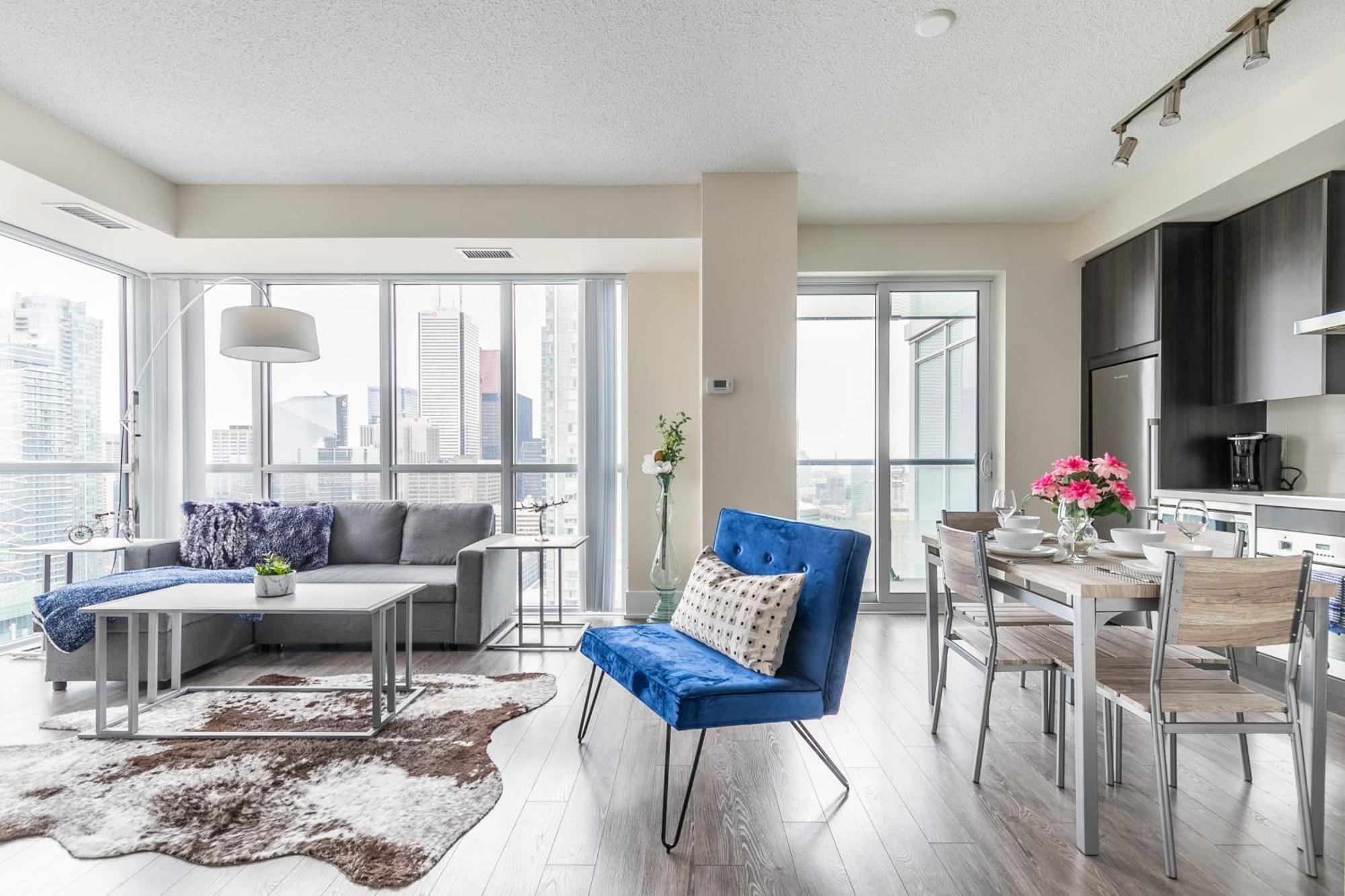 Luxury 1Br Condo - King Bed With City Views Toronto Eksteriør bilde