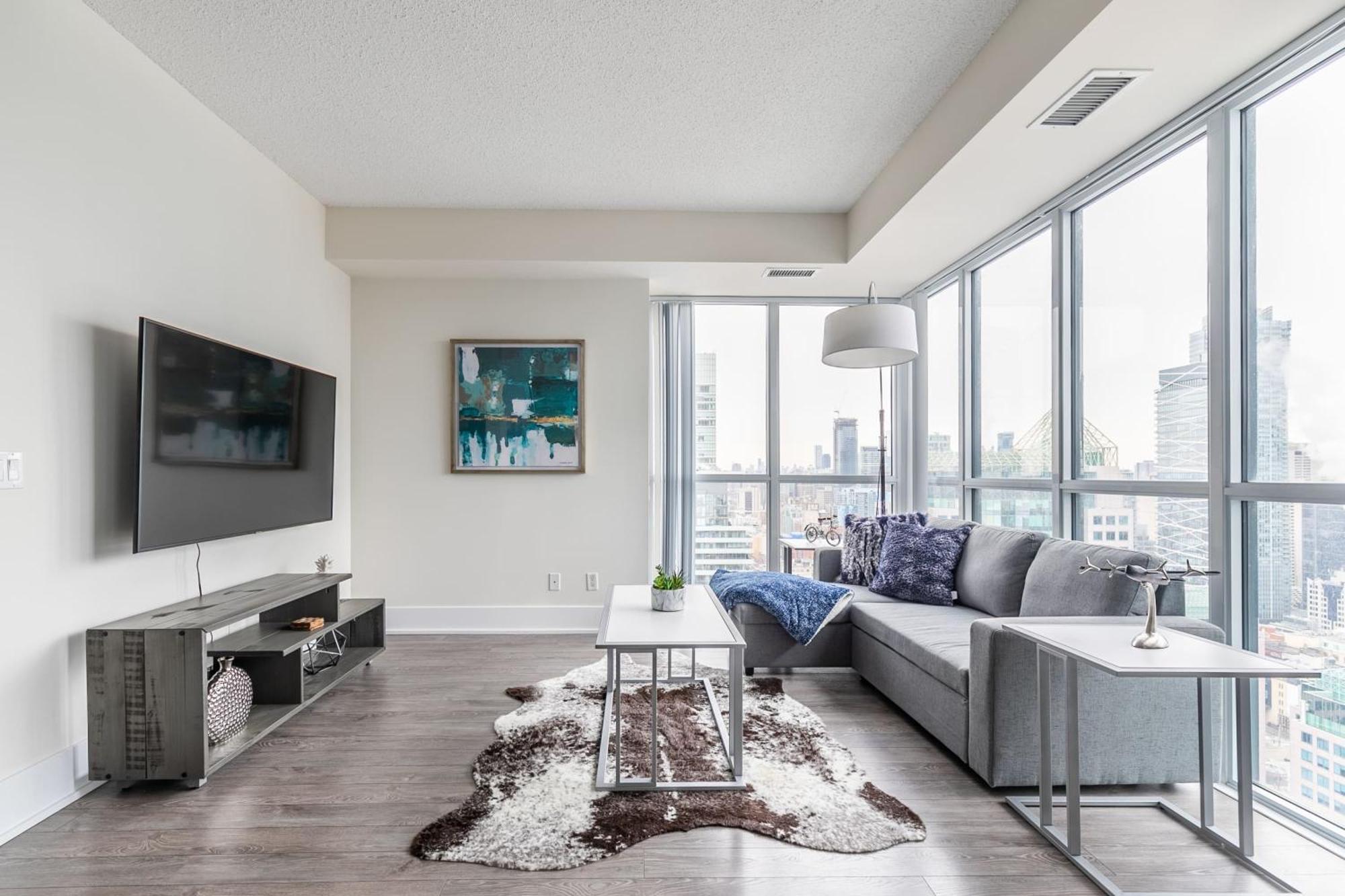 Luxury 1Br Condo - King Bed With City Views Toronto Eksteriør bilde